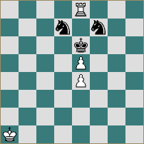 Helpmate in three. Black moves first
